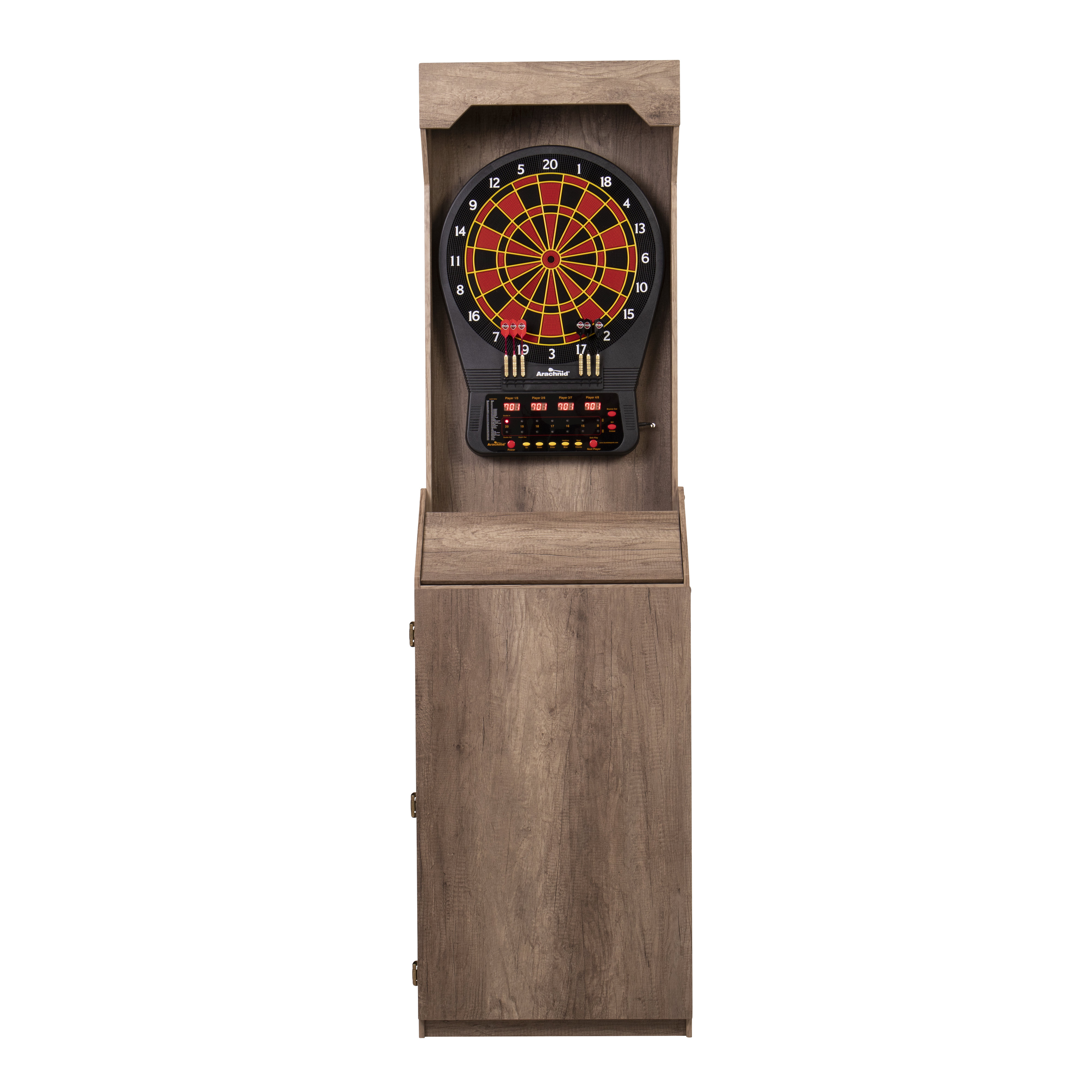 Arachnid Led Light Up Arcade Stand Up Rustic Cabinet With Cricket Pro 650 Reviews Wayfair Canada